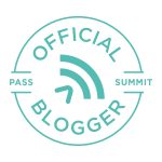 PASS Summit Official Blogger Logo