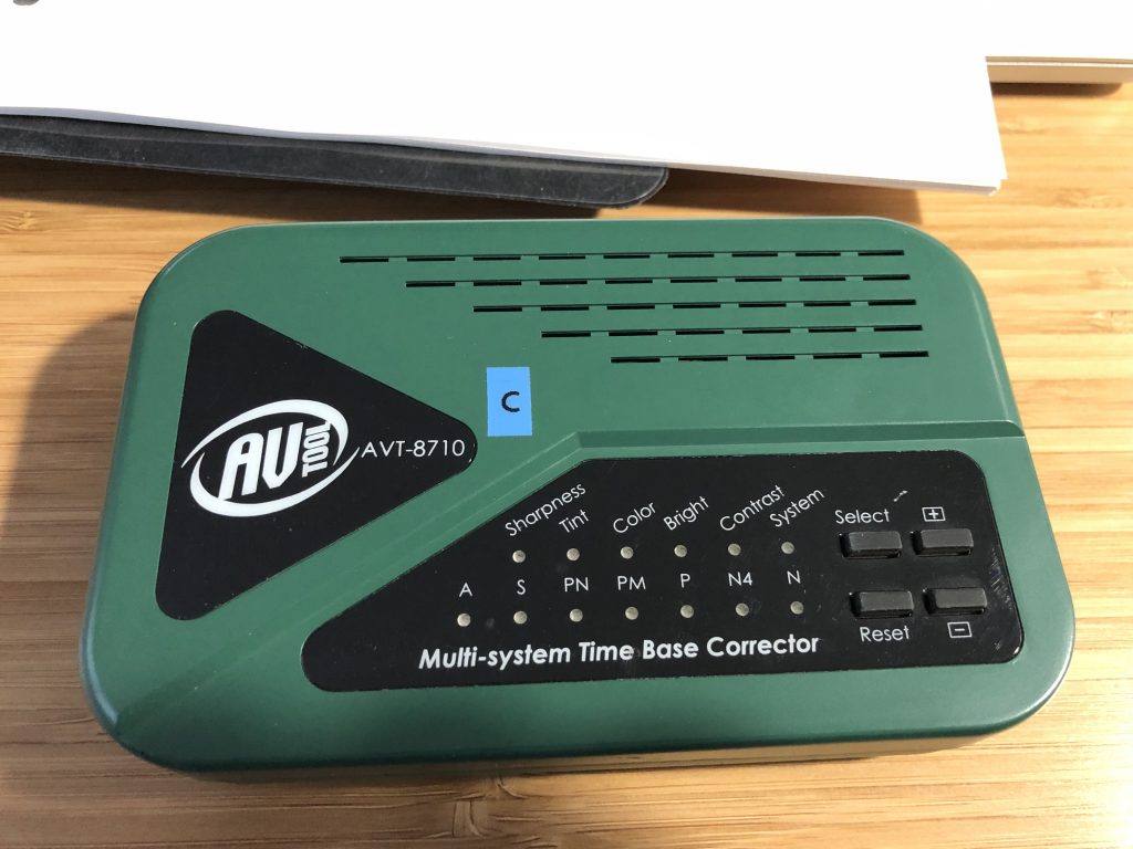 Photo of an AVToolbox AVT-8710 Time Base Corrector